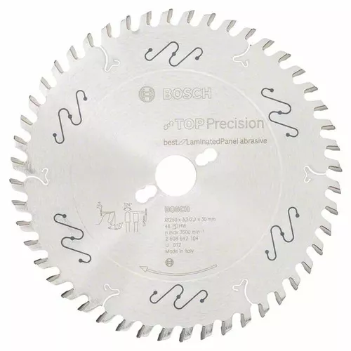 Pilový kotouč do okružních pil Top Precision Best for Laminated Panel Abrasive BOSCH 2608642104