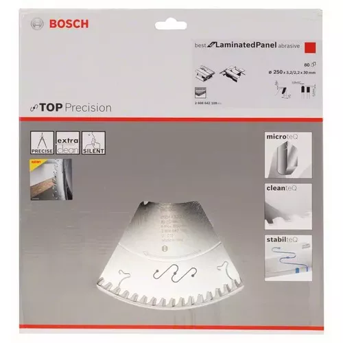 Pilový kotouč do okružních pil Top Precision Best for Laminated Panel Abrasive BOSCH 2608642109