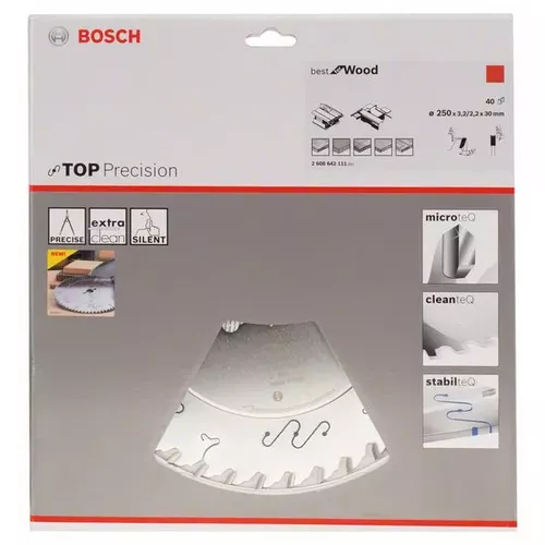 Pilový kotouč do okružních pil Top Precision Best for Wood BOSCH 2608642111