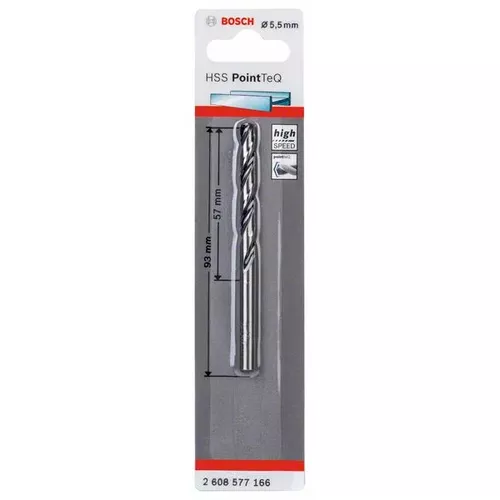 Spirálový vrták HSS PointTeQ 5,5 mm  BOSCH 2608577166