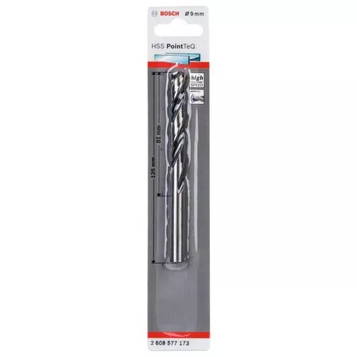 Spirálový vrták HSS PointTeQ 9,0 mm  BOSCH 2608577173