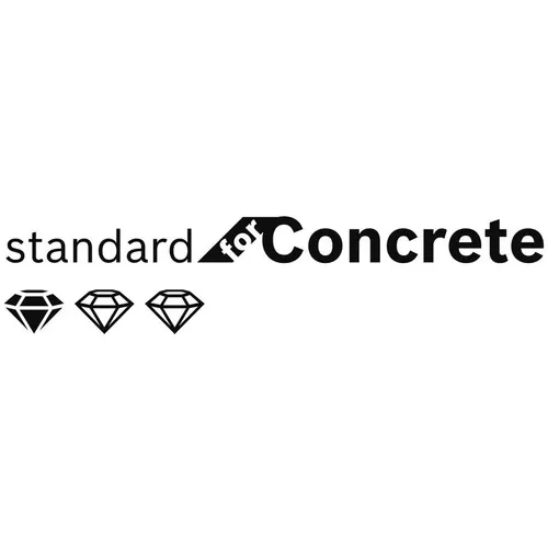 Segmenty pro diamantové vrtací korunky Standard for Concrete 1¼" UNC  BOSCH 2608601749