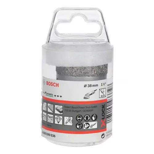 Diamantový vrták Dry Speed Best for Ceramic systému X-LOCK, 38×35  BOSCH 2608599036