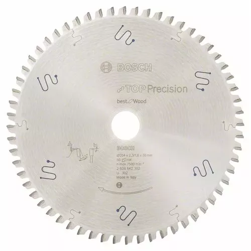 Pilový kotouč do okružních pil Top Precision Best for Wood BOSCH 2608642102