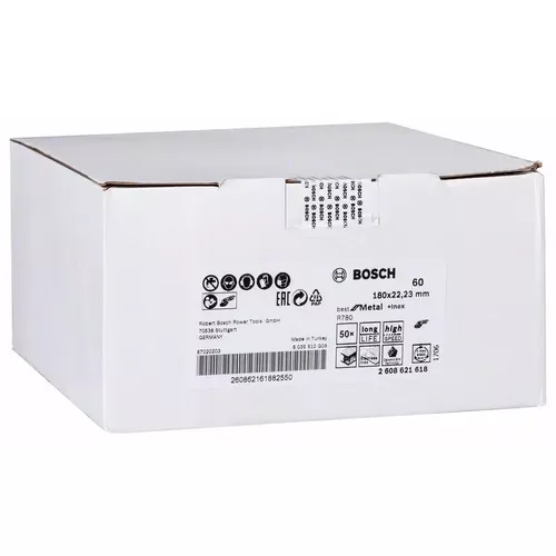 Fíbrový brusný kotouč R780, Best for Metal + Inox  BOSCH 2608621618