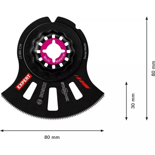 Pilový list ACZ 105 ET EXPERT MultiMaterial Segment pro víceúčelové nástroje, 1 ks BOSCH 2608664208