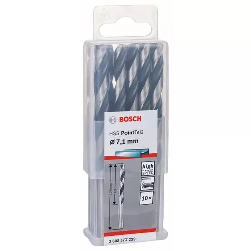 Spirálový vrták HSS PointTeQ 7,1 mm  BOSCH 2608577239