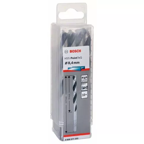 Spirálový vrták HSS PointTeQ 8,4 mm  BOSCH 2608577252