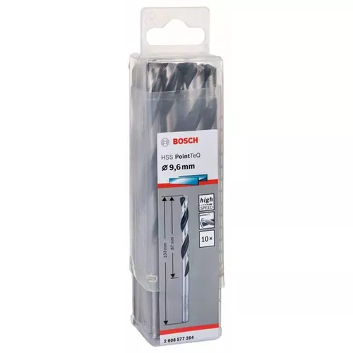 Spirálový vrták HSS PointTeQ 9,6 mm  BOSCH 2608577264