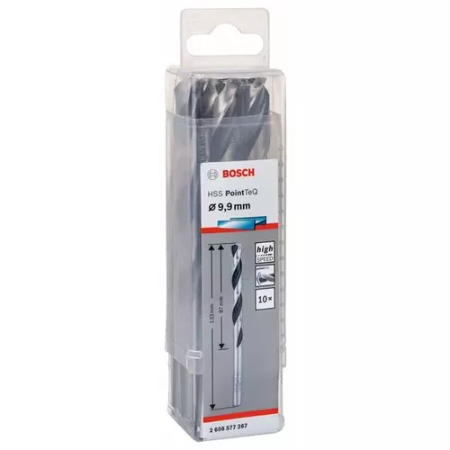 Spirálový vrták HSS PointTeQ 9,9 mm  BOSCH 2608577267