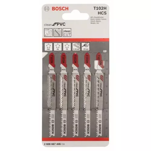 Pilový plátek pro kmitací pily T 102 H  BOSCH 2608667446