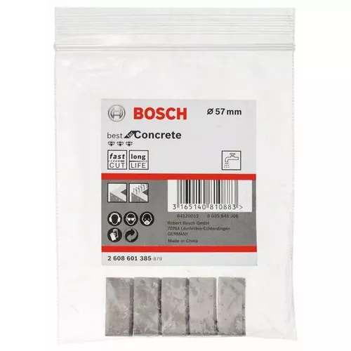 Segmenty pro diamantové vrtací korunky 1 1/4" UNC Best for Concrete BOSCH 2608601385