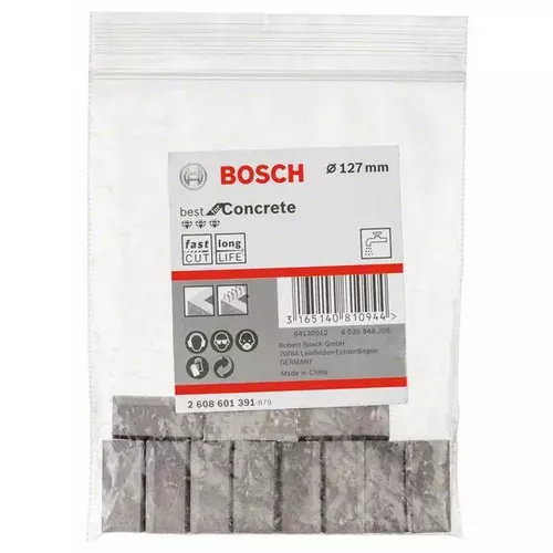 Segmenty pro diamantové vrtací korunky 1 1/4" UNC Best for Concrete BOSCH 2608601391