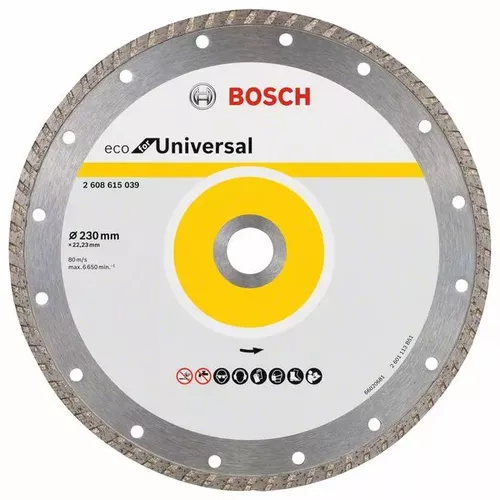 Diamantový dělicí kotouč ECO For Universal  BOSCH 2608615039