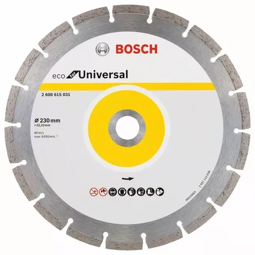 Diamantový dělicí kotouč ECO For Universal  BOSCH 2608615044