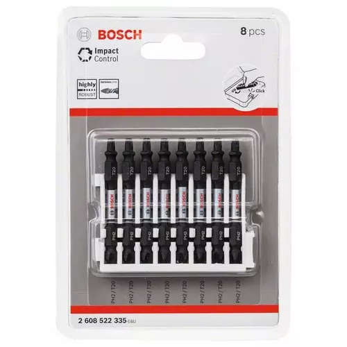 Sada šroubovacích bitů Impact Control, 8 ks BOSCH 2608522335