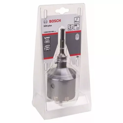 Sada dutých vrtacích korunek SDS plus 68 mm, 3 kusy  BOSCH 2608550064