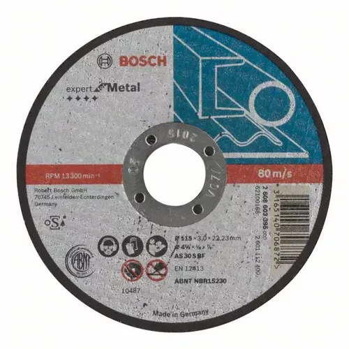 Dělicí kotouč rovný Expert for Metal  BOSCH 2608603395