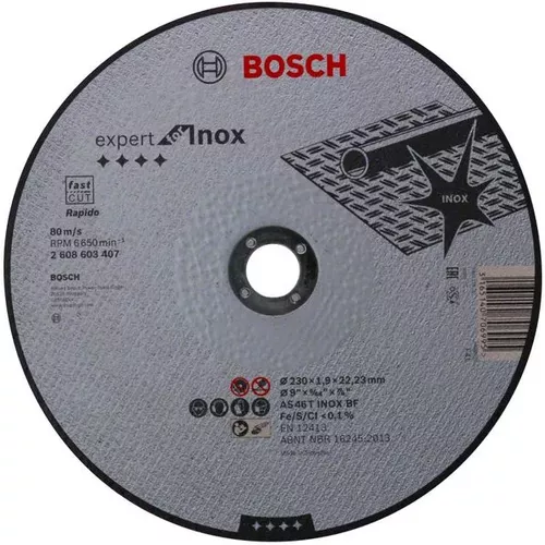 Dělicí kotouč rovný Expert for Inox - Rapido  BOSCH 2608603407