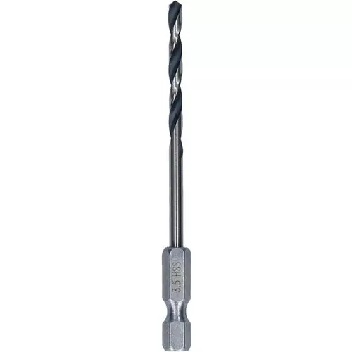 Spirálový vrták HSS PointTeQ Hex 3,5 mm, 10 ks  BOSCH 2608577542