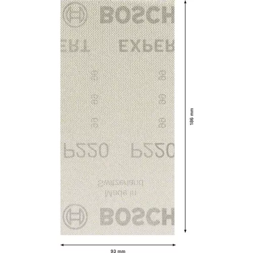 Brusná mřížka EXPERT M480 pro vibrační brusky 93 × 186 mm, G 220, 50 ks BOSCH 2608900757