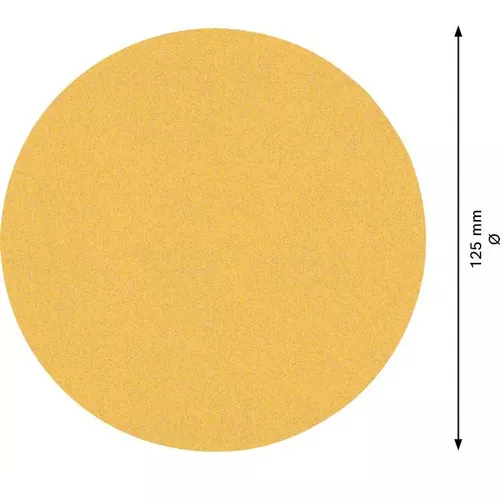 Brusné papíry EXPERT C470 bez otvorů pro úhlové brusky a vrtačky 125 mm, P120 50 ks BOSCH 2608900954