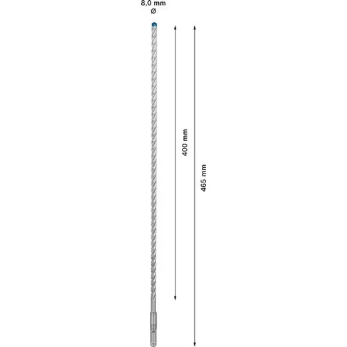 Vrták do kladiv EXPERT SDS plus-7X, 8 × 400 × 465 mm BOSCH 2608900093