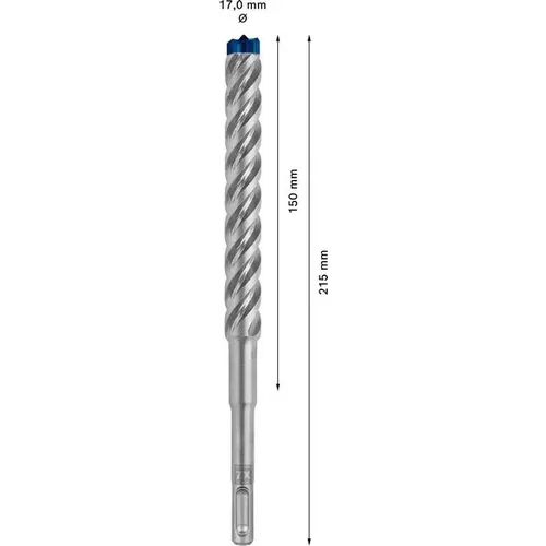 Vrták do kladiv EXPERT SDS plus-7X, 17 × 150 × 215 mm BOSCH 2608900136