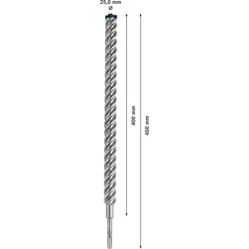 Vrták do kladiv EXPERT SDS plus-7X, 25 × 400 × 450 mm BOSCH 2608900151