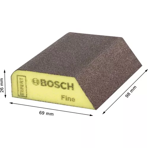 Špalík EXPERT S470 Combi 69 × 97 × 26 mm, jemný BOSCH 2608901168