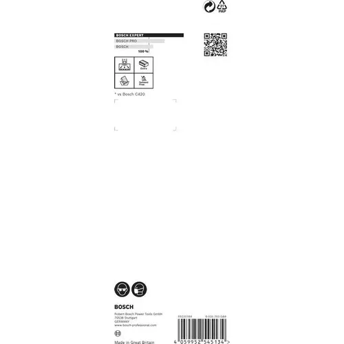 Špalík EXPERT S471 Standard 69 × 97 × 26 mm, M, F, SF, 3 ks BOSCH 2608901175