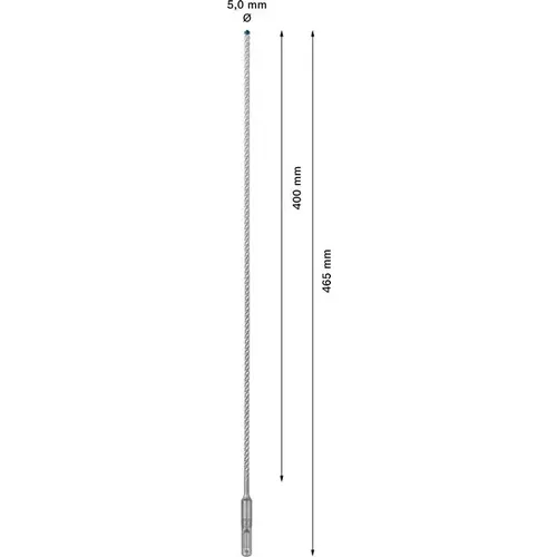 Vrták do kladiv EXPERT SDS plus-7X, 5 × 400 × 465 mm BOSCH 2608900064