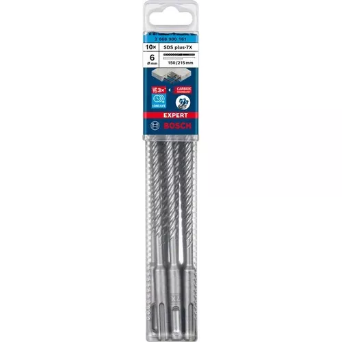 Vrták do kladiv EXPERT SDS plus-7X, 6 × 150 × 215 mm, 10 ks BOSCH 2608900161