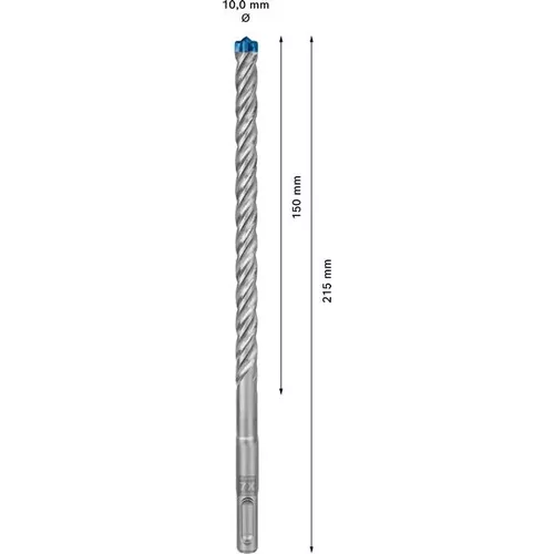 Vrták do kladiv EXPERT SDS plus-7X, 10 × 150 × 215 mm, 50 ks BOSCH 2608900194