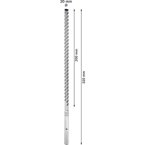 Vrták do kladiv EXPERT SDS max-8X, 18 × 400 × 540 mm BOSCH 2608900222