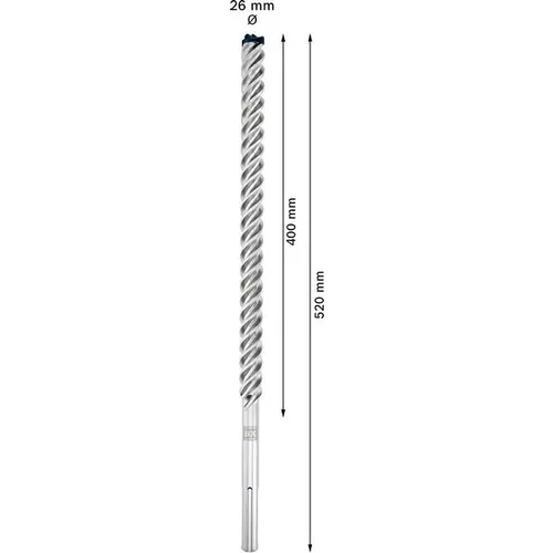 Vrták do kladiv EXPERT SDS max-8X, 26 × 400 × 520 mm BOSCH 2608900246