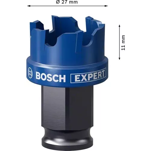 Děrovka EXPERT Sheet Metal 27 × 5 mm BOSCH 2608900495