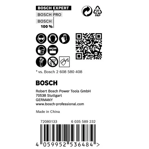 Sada děrovek EXPERT Sheet Metal 22/25/32 × 5 mm BOSCH 2608900502