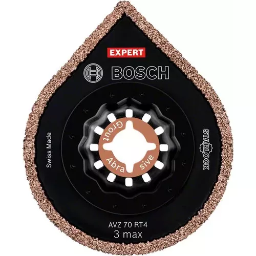 Brusné víceúčelové nástroje EXPERT 3 max AVZ 70 RT4, 70 mm, 10 ks BOSCH 2608900042