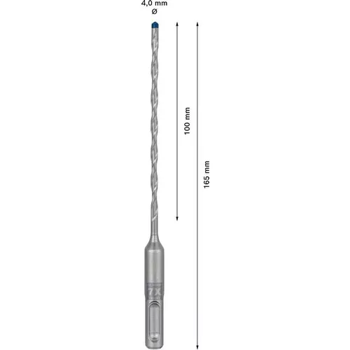 Vrták do kladiv EXPERT SDS plus-7X, 4 × 100 × 165 mm BOSCH 2608900058