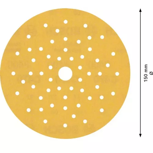 Brusný papír EXPERT C470 s více otvory pro vibrační brusky 150 mm, G 400 5 ks BOSCH 2608901110