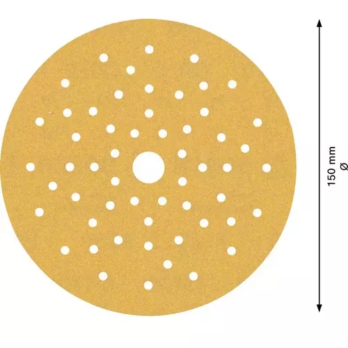Brusný papír EXPERT C470 s více otvory pro vibrační brusky 150 mm, G 180 50 ks BOSCH 2608901141