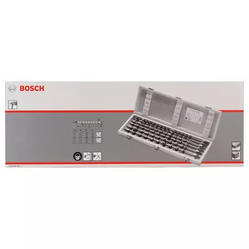 Sada hadovitých vrtáků 10–20 mm, 6 kusů BOSCH 2607019322