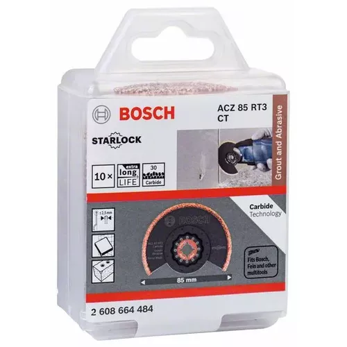 RB – 10 ks ACZ 85 RT3 BOSCH 2608664484