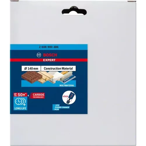 Děrovka EXPERT Construction Material 140 × 60 mm BOSCH 2608900486