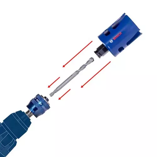 Adaptér EXPERT Power Change Plus pro děrovku, 11 mm, vrták HSS-G, 7,15 × 105 mm, 2 ks BOSCH 2608900527