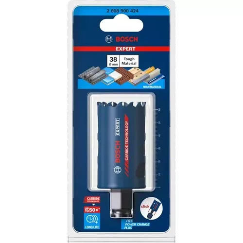 Děrovka EXPERT Tough Material 38 × 60 mm BOSCH 2608900424