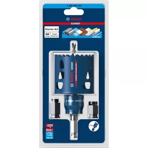 Základní sada děrovky EXPERT Tough Material 68 × 60 mm BOSCH 2608900450