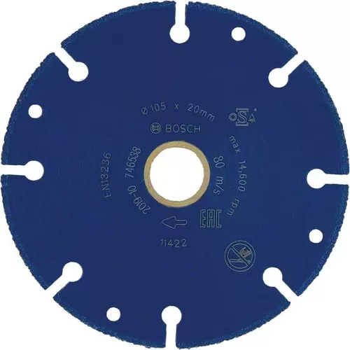 Diamantový řezací kotouč EXPERT Diamond Metal Wheel 105 × 20/16 mm BOSCH 2608900531