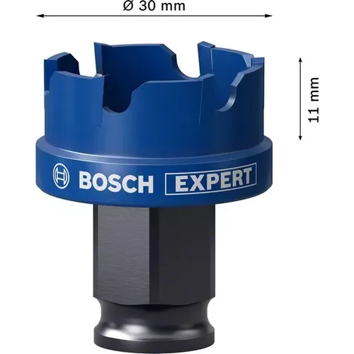 Děrovka EXPERT Sheet Metal 30 × 5 mm BOSCH 2608900496